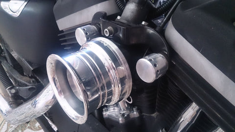 Retro-Skinny Velocity Stack Air Cleaner for Harley Davidson