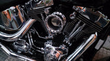 Rivet Velocity Stack Air Cleaner for Harley Davidson