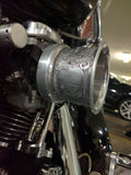 Custom Hand-Engraved Velocity Stack Air Cleaner for Harley Davidson