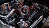 Black Air Intake Mount and Hardware for Harley Davidson Sportsters