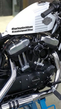 Classic Velocity Stack Air Cleaner for Harley Davidson - Black