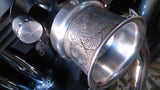 Custom Hand-Engraved Velocity Stack Air Cleaner for Harley Davidson