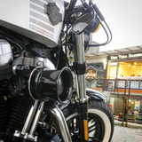 Classic Velocity Stack Air Cleaner for Harley Davidson - Black